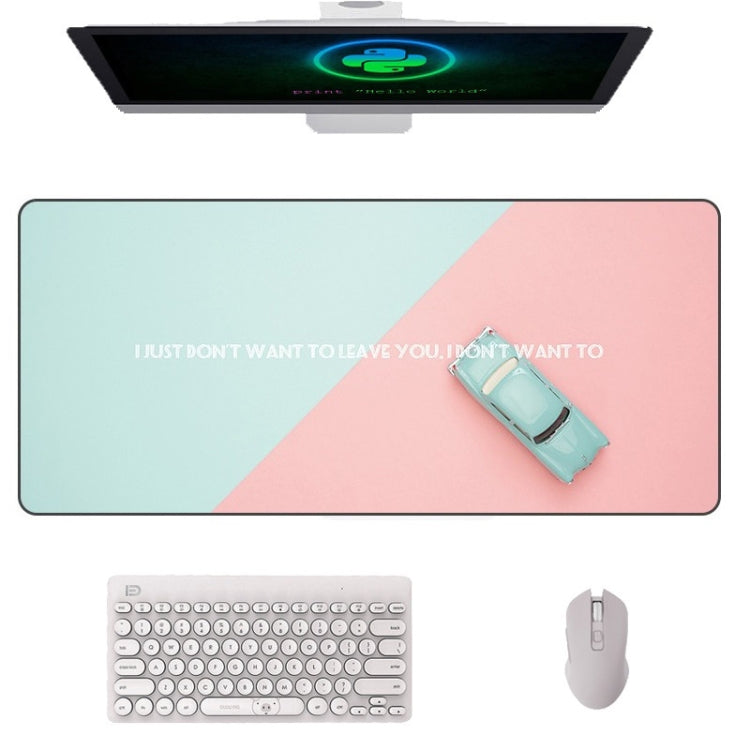 400x900x2mm AM-DM01 Rubber Protect The Wrist Anti-Slip Office Study Mouse Pad(26) - Mouse Pads by buy2fix | Online Shopping UK | buy2fix