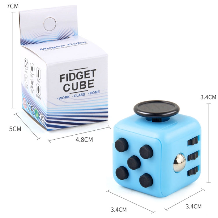 3 PCS Cube Decompression Toys For Adults & Children Unlimited Dice Vent Toys, Colour: Blue - Fidget Cube by buy2fix | Online Shopping UK | buy2fix