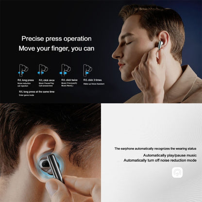 Honor Earbuds X3 Active Noise Reduction Bluetooth Earphones In-Ear Waterproof Wireless Earphones(Silver) - Bluetooth Earphone by Huawei | Online Shopping UK | buy2fix