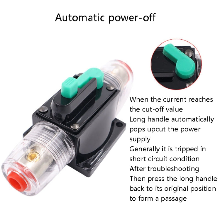 CB9 Car Audio Insurance RV Yacht Circuit Breaker Switch Short Circuit Overload Protection Switch, Specification: 10A - In Car by buy2fix | Online Shopping UK | buy2fix