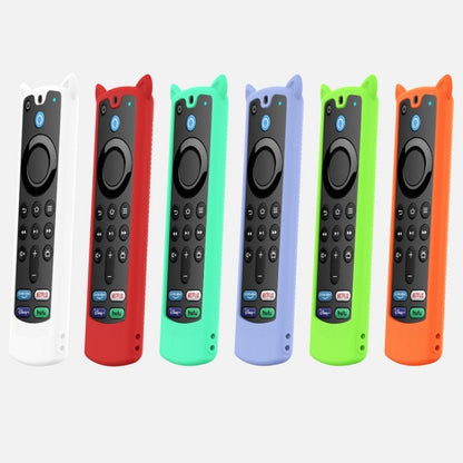 2 PCS Y26 Remote Control Case For Amazon ALEXA Voice Remote 3rd Gen(Orange) - Consumer Electronics by buy2fix | Online Shopping UK | buy2fix
