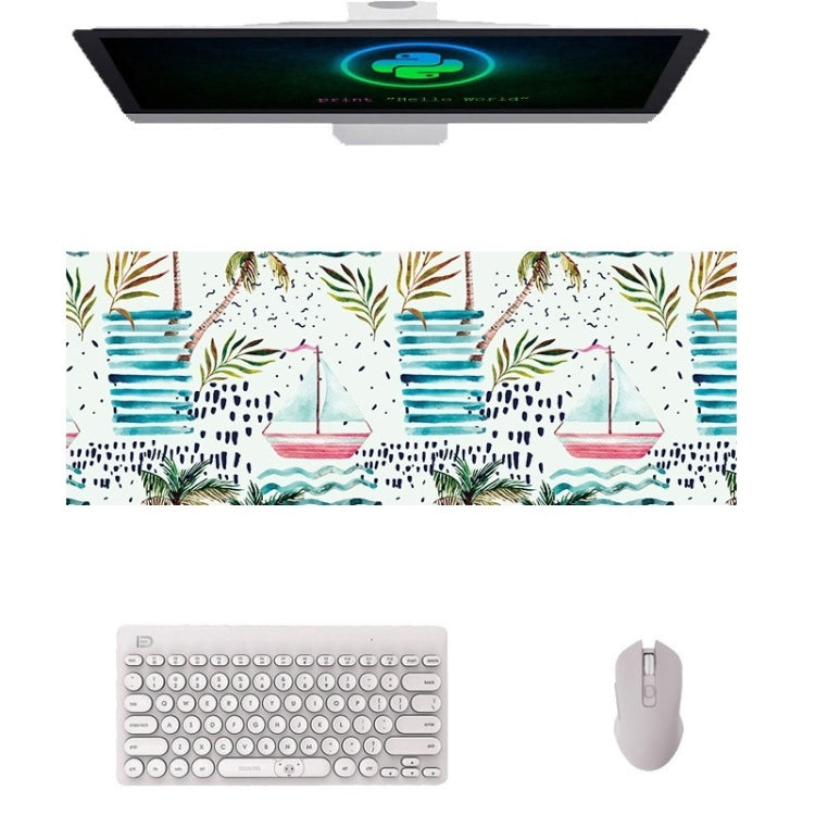 800x300x2mm  Office Learning Rubber Mouse Pad Table Mat(10 Tropical Rainforest) - Mouse Pads by buy2fix | Online Shopping UK | buy2fix