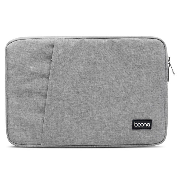 Baona Laptop Liner Bag Protective Cover, Size: 11 inch(Gray) - 10 - 11 inch by Baona | Online Shopping UK | buy2fix