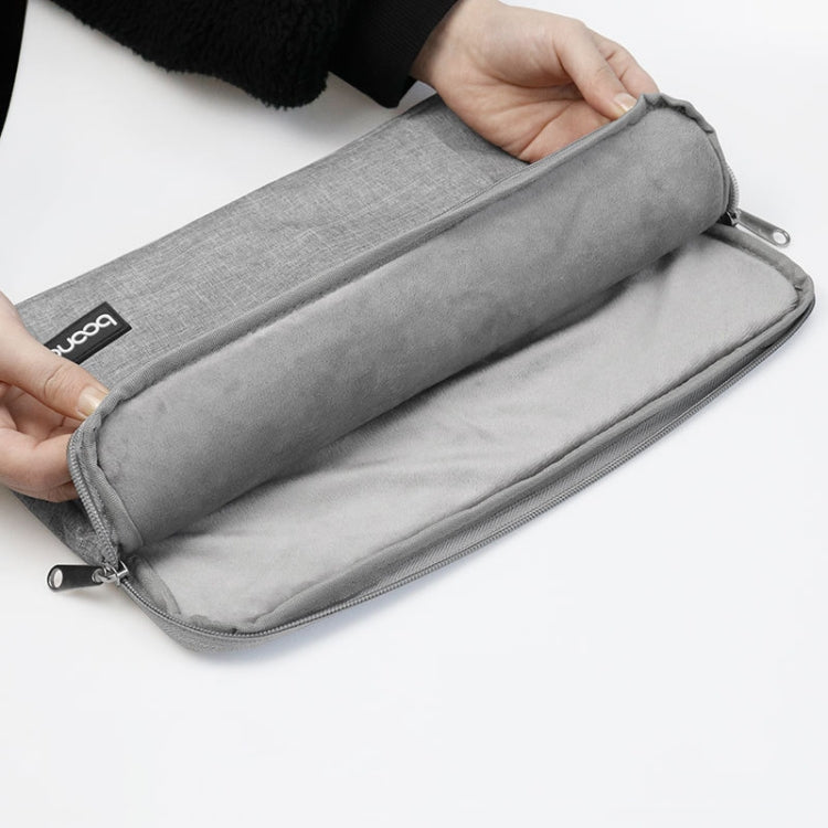 Baona Laptop Liner Bag Protective Cover, Size: 11 inch(Gray) - 10 - 11 inch by Baona | Online Shopping UK | buy2fix