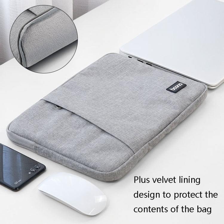 Baona Laptop Liner Bag Protective Cover, Size: 11 inch(Gray) - 10 - 11 inch by Baona | Online Shopping UK | buy2fix