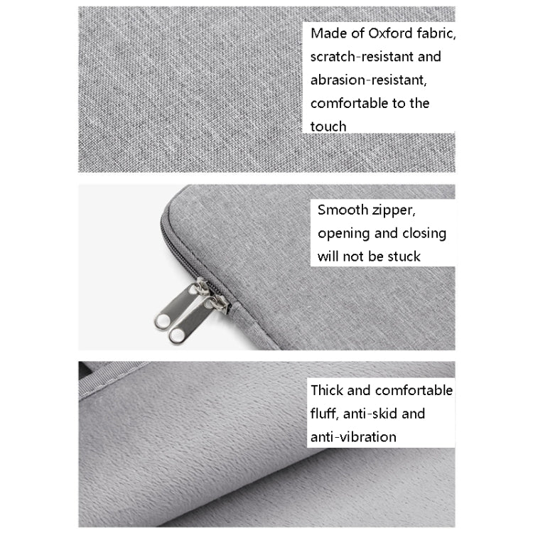 Baona Laptop Liner Bag Protective Cover, Size: 11 inch(Gray) - 10 - 11 inch by Baona | Online Shopping UK | buy2fix