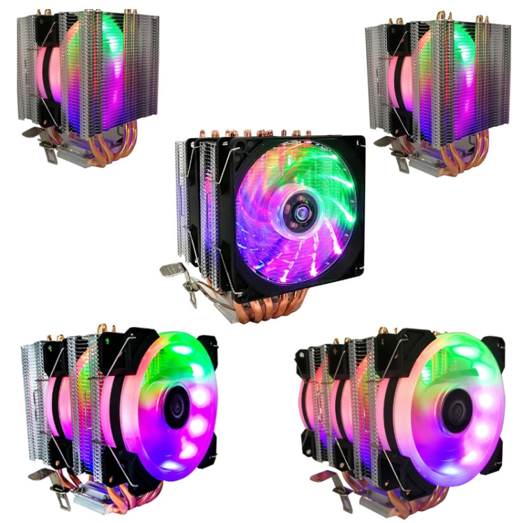 COOL STORM CT-4U-9cm Heat Pipe Dual-Tower CPU Radiator Copper Pipe 9 Cm Fan For Intel/AMD Platform Specification： Aurora Single Fan 3 Line - Fan Cooling by COOL STORM | Online Shopping UK | buy2fix