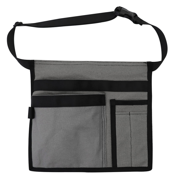 GJD-1 Multi-Function Electrician Tool Bag Portable Hardware Tool Storage Bag Garden Trimming Tool Bag(Grey) - Storage Bags & Boxes by buy2fix | Online Shopping UK | buy2fix