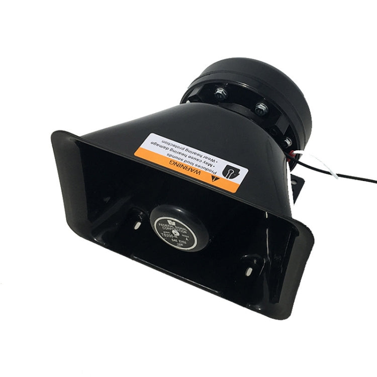 200W 12/24V Car Alert Host With Shoutlers 9 Sound Car Alarm Speaker - In Car by buy2fix | Online Shopping UK | buy2fix