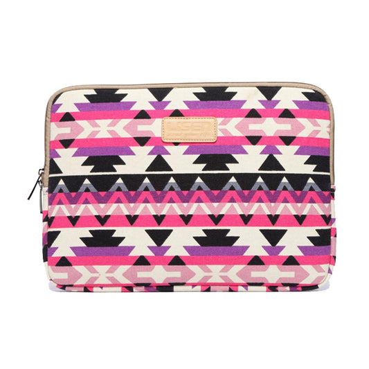 LiSEN LS-518 Lingge Pattern Laptop Computer Liner Bags, Size: 15 inch(Rose Red Pattern Geometry) - 15 inch by LiSEN | Online Shopping UK | buy2fix
