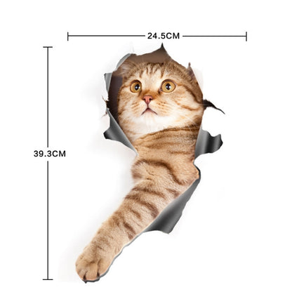 Style 1 Large 3D Stereo Cat Car Sticker Car Body Scratches And Occlusion Stickers - In Car by buy2fix | Online Shopping UK | buy2fix