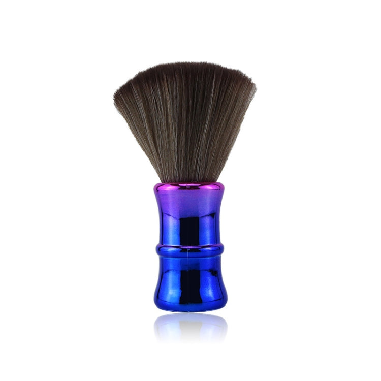 Electroplating Broken Hair Brush Haircut Neck Cleaning Brush(Two-section Purple) - Hair Trimmer by buy2fix | Online Shopping UK | buy2fix