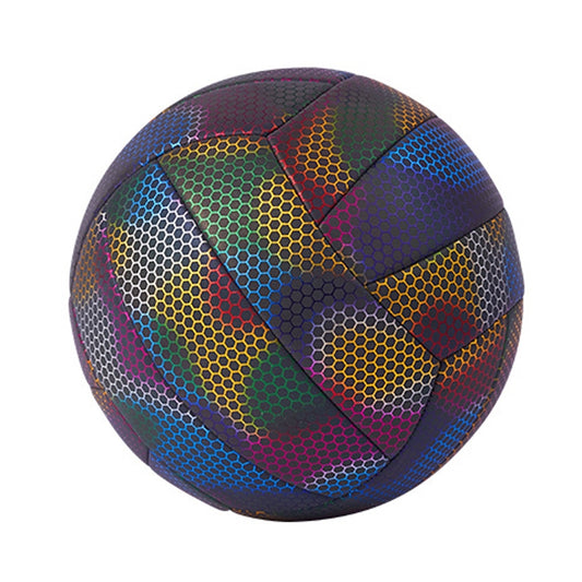 MILACHIC Fluorescent Volleyball No.5 PU Machine Stitched Volleyball(6931 Colorful) - Balls by MILACHIC | Online Shopping UK | buy2fix