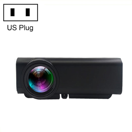 YG530 Home LED Small HD 1080P Projector, Specification: US Plug(Black) - Consumer Electronics by buy2fix | Online Shopping UK | buy2fix