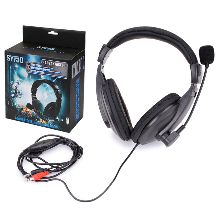 Soyto SY750MV Stereo Gaming Computer Headset For PS4 - Multimedia Headset by Soyto | Online Shopping UK | buy2fix