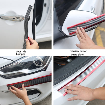 6m Car Bumper Anti-Collision Strip, Color: Two-color Silver 3cm - In Car by buy2fix | Online Shopping UK | buy2fix