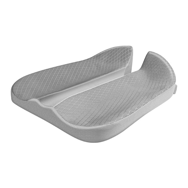 QFC060 V-shaped Car Memory Foam Non-slip Seat Cushion(Grey) - In Car by buy2fix | Online Shopping UK | buy2fix