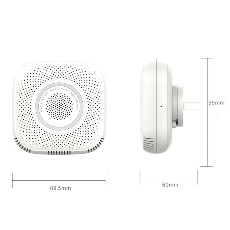 TY-GSA-87 Smart Home WIFI Gas Detector, Specification: US Plug - Security by buy2fix | Online Shopping UK | buy2fix