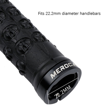 MEROCA Mountain Bike Anti-slip Shock Absorber Riding Grip Cover, Style: Bilateral Lock Sponge ME30 Red - Outdoor & Sports by MEROCA | Online Shopping UK | buy2fix