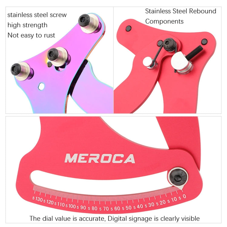 MEROCA Bicycle Ring Calibration Tool Spoke Tension Tube Wheel Set Steel Wire, Color: Colorful+Wrench - Outdoor & Sports by MEROCA | Online Shopping UK | buy2fix