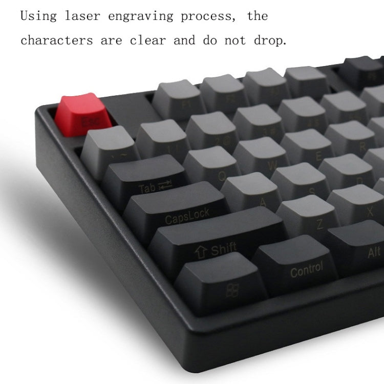 Mechanical Keyboard Laser PBT Keycap Carbon Side Words - Other by buy2fix | Online Shopping UK | buy2fix