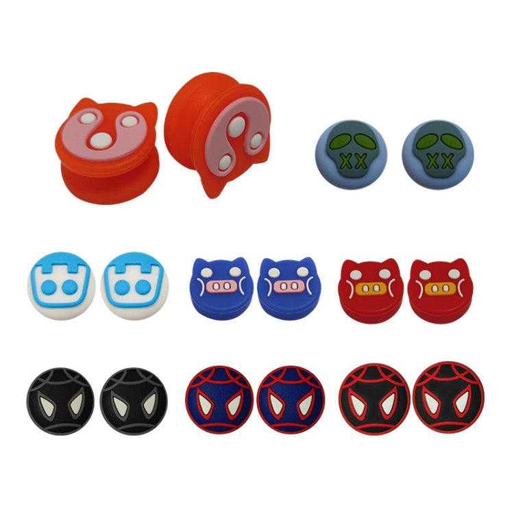 2 Sets ToyiLuya Rocker Protection Cap Left and Right Handle Silicone Caps for PS4/PS5(Set 6) - Cases by null | Online Shopping UK | buy2fix