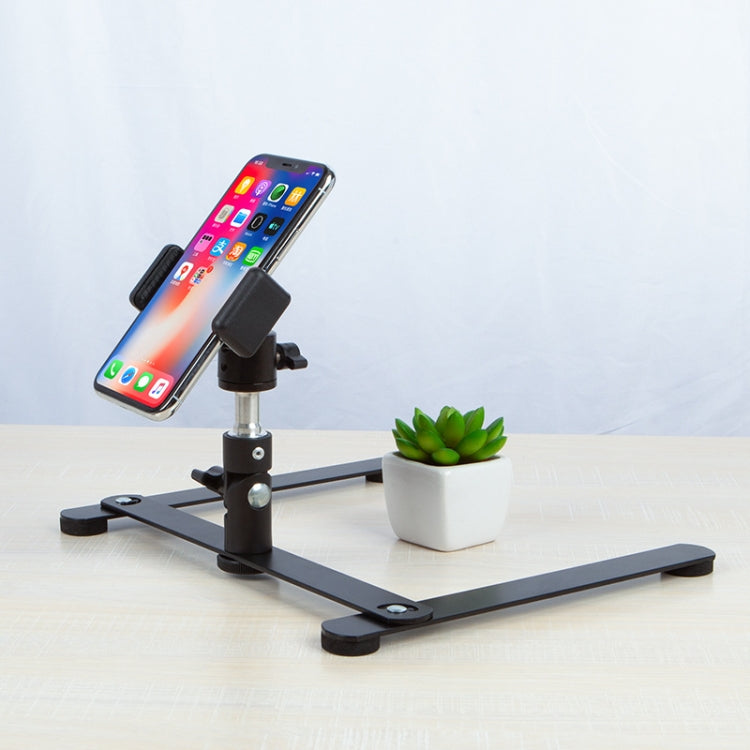 360 Degree Adjustable Metal Overhead Base Desktop Phone Holder,Style: Only Base - Consumer Electronics by buy2fix | Online Shopping UK | buy2fix