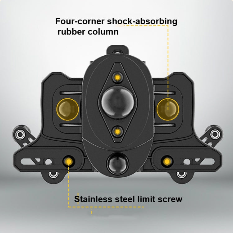 Motorcycle Bracket Crab Navigation Phone Bracket,Style： M10 Ball head - In Car by buy2fix | Online Shopping UK | buy2fix