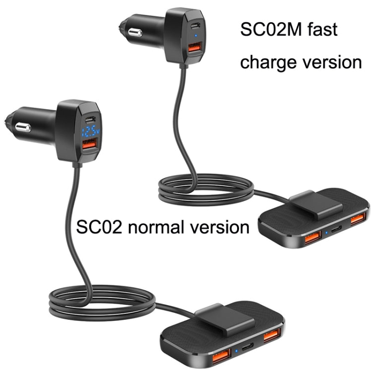 SC02 5 In 1 Mobile Phone Fast Recharge Car Charger - In Car by buy2fix | Online Shopping UK | buy2fix