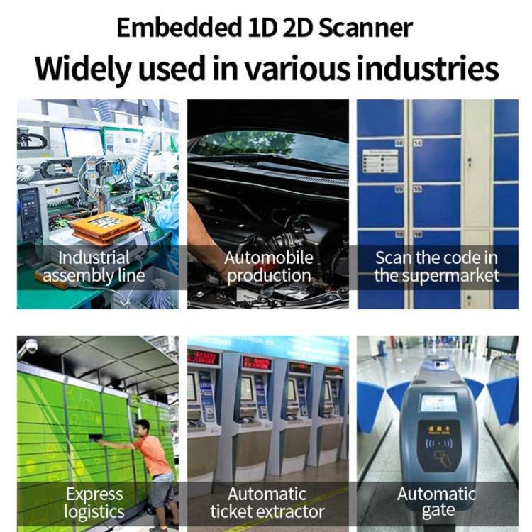 EVAWGIB DL-X922T QR Code Scanning Module Embedded Scanning Head, Interface: USB - Barcode Scanner by EVAWGIB | Online Shopping UK | buy2fix