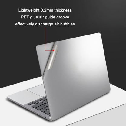 JRC Upper Cover Film + Bottom Cover Film + Full-Support Film + Touchpad Film Laptop Protective Sticker For Macbook 16Pro 2021 A2485(Silver) - Protector Sticker by JRC | Online Shopping UK | buy2fix