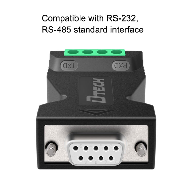 DTECH DT-9001 Industrial Grade Lightning And Surge Protection RS232 To 485 Converter - Sockets Adapters Accessories by DTECH | Online Shopping UK | buy2fix