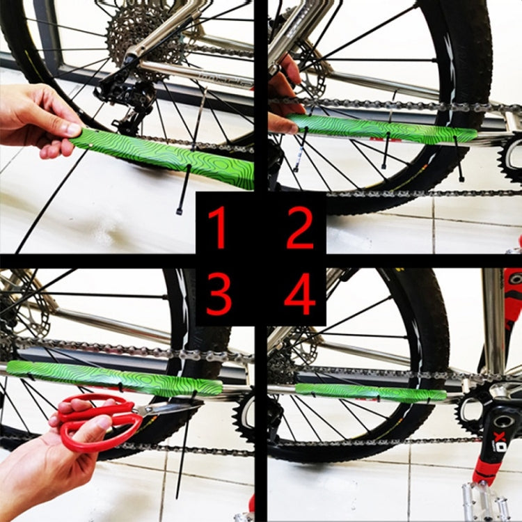 ZTTO 2 PCS Mountain Bike Plastic Chain Guard Riding Gear(Green) - Outdoor & Sports by ZTTO | Online Shopping UK | buy2fix