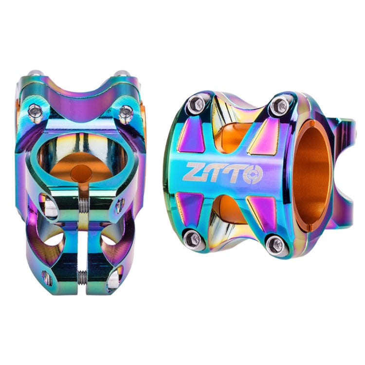 ZTTO Mountain Bike CNC Colorful Hollow Aluminum Alloy Short Riser(35mm) - Outdoor & Sports by ZTTO | Online Shopping UK | buy2fix