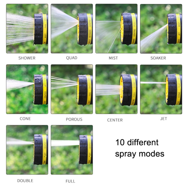 10 Functional Watering Sprinkler Head Household Water Pipe, Style: D6+4 Connector+25m 4-point Tube - Home & Garden by buy2fix | Online Shopping UK | buy2fix
