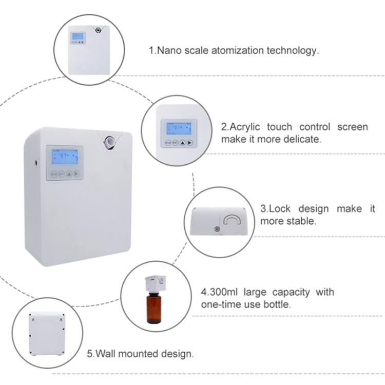 Intelligent Remote Mobile Phone Control Automatic Aromatherapy Machine(EU Plug) - Home & Garden by buy2fix | Online Shopping UK | buy2fix