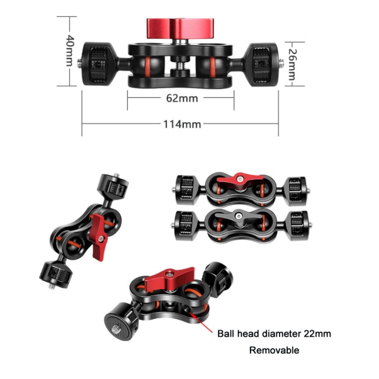 2 PCS SLR Camera Stabilizer Rabbit Cage Monitor Gimbal Bracket External Flash - Camera Accessories by buy2fix | Online Shopping UK | buy2fix