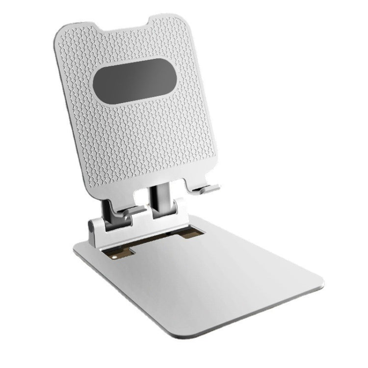 Tablet Mobile Phone Desktop Double Pole Lifting Folding Bracket, Color: White (Large) - Desktop Holder by buy2fix | Online Shopping UK | buy2fix