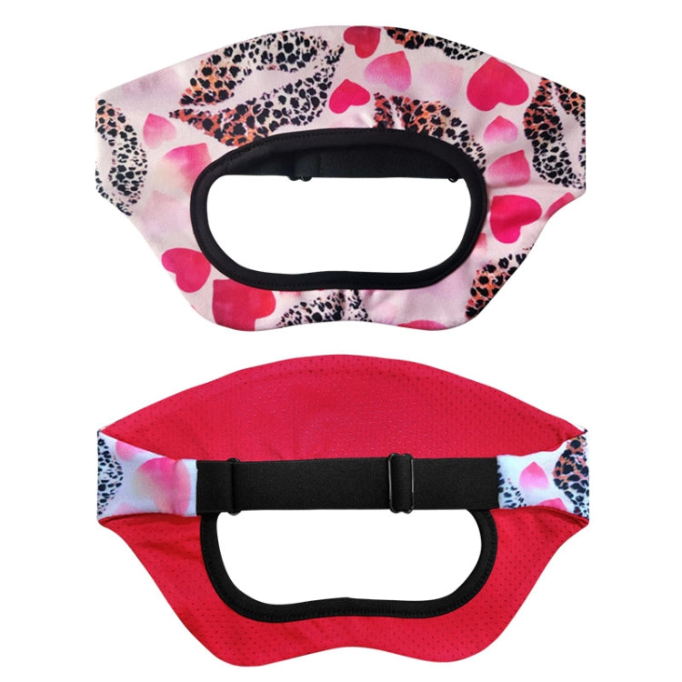 VR Glasses Sweatproof Breathable Eye Mask(Black White Flower) - Consumer Electronics by buy2fix | Online Shopping UK | buy2fix