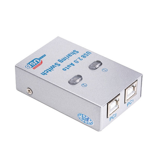 SW68 2 In 1 Switcher USB Automatic Print Sharer, Color: Silver - USB 2.0 HUB by buy2fix | Online Shopping UK | buy2fix