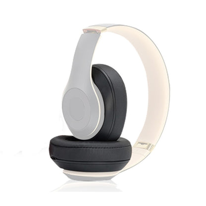 2 PCS Leather Soft Breathable Headphone Cover For Beats Studio 2/3, Color: White - Apple Accessories by buy2fix | Online Shopping UK | buy2fix