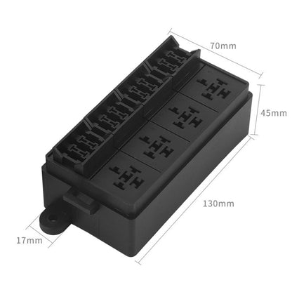 TF008-10 24V 5Pin Relay Car RV Radiography Sound Modified Electromagnetic Insurance Box - In Car by buy2fix | Online Shopping UK | buy2fix