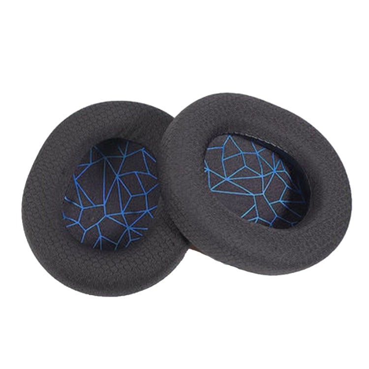 2 PCS Headset Sponge Earmuffs For SONY MDR-7506 / V6 / 900ST, Color: Black Blue Net - Apple Accessories by buy2fix | Online Shopping UK | buy2fix