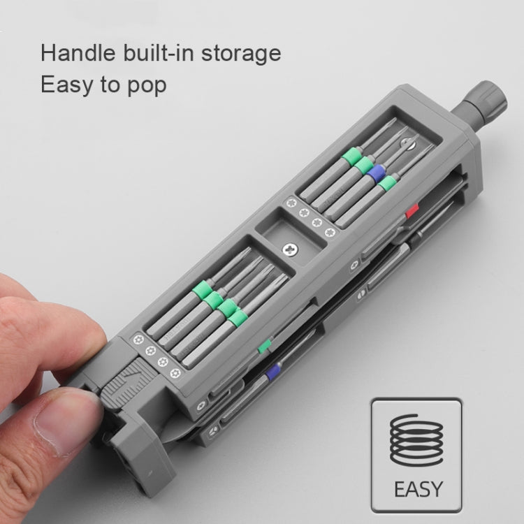 GREENER Screw Knife Set Disassembling Maintenance Tool, Series: 40 In 1 Double Aluminum Barrel - Repair & Spare Parts by buy2fix | Online Shopping UK | buy2fix