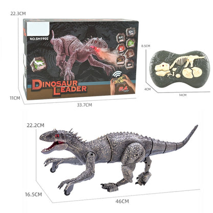 2.4G Wireless Remote Control Tyrannosaur Simulation Mechanical Dinosaur Model Toy(Gray) - Model Toys by buy2fix | Online Shopping UK | buy2fix