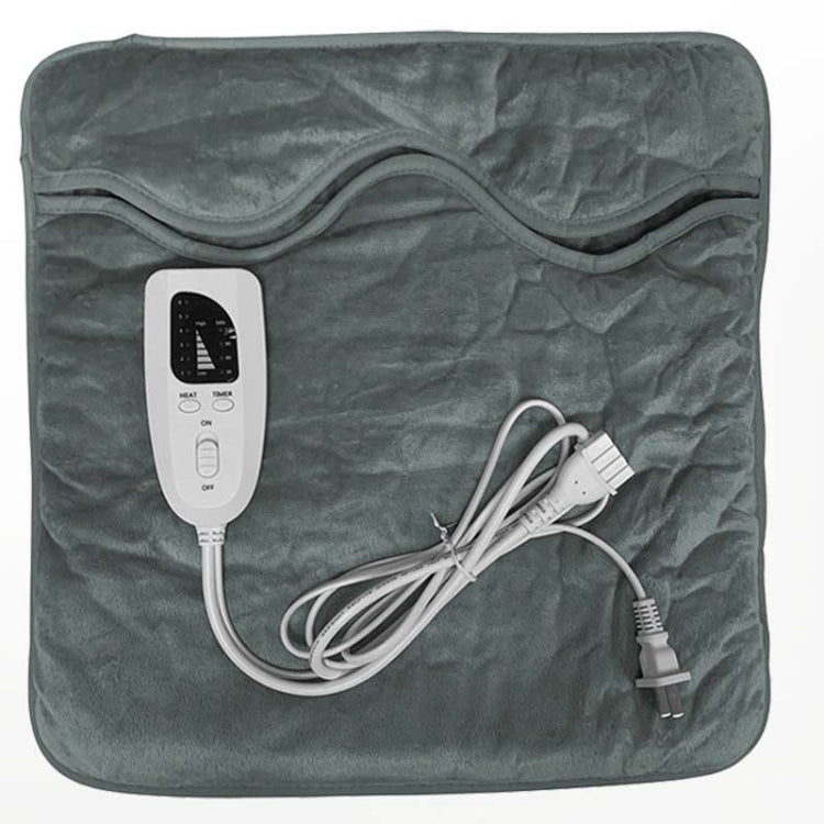 60W  Electric Feet Warmer For Women Men Pad Heating Blanket AU Plug 240V(Silver Gray) - Consumer Electronics by buy2fix | Online Shopping UK | buy2fix