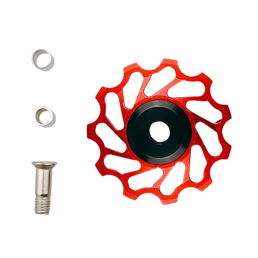 BIKERSAY Bicycle Rear Derailleur Bearing Guide Wheel Accessories, Color: SDL-11 Red - Outdoor & Sports by BIKERSAY | Online Shopping UK | buy2fix