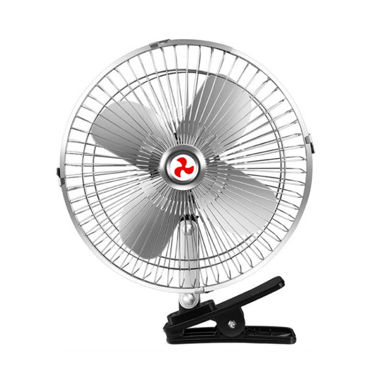 Car Powerful Fixing Clip Cooling High Wind Power Electric Fan, Specification: 10 inch Metal 24V - In Car by buy2fix | Online Shopping UK | buy2fix