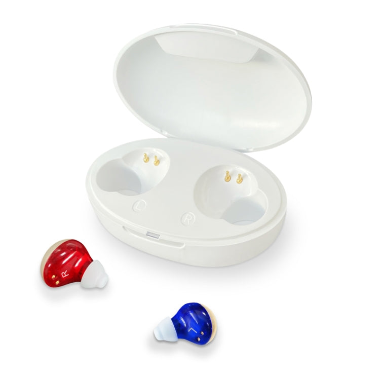 Z-300 TWS Rechargeable Sound Amplifier Deaf Hearing Aids(Red Blue) - Hearing Aids by buy2fix | Online Shopping UK | buy2fix