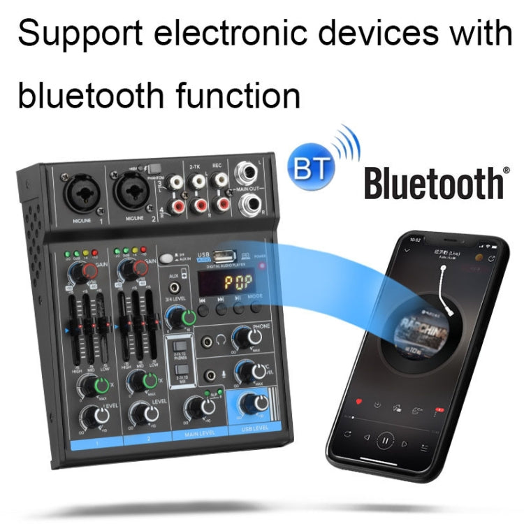 USB Balanced 4-ways Home Computer Recording Bluetooth Sound Card(M4) - Consumer Electronics by buy2fix | Online Shopping UK | buy2fix